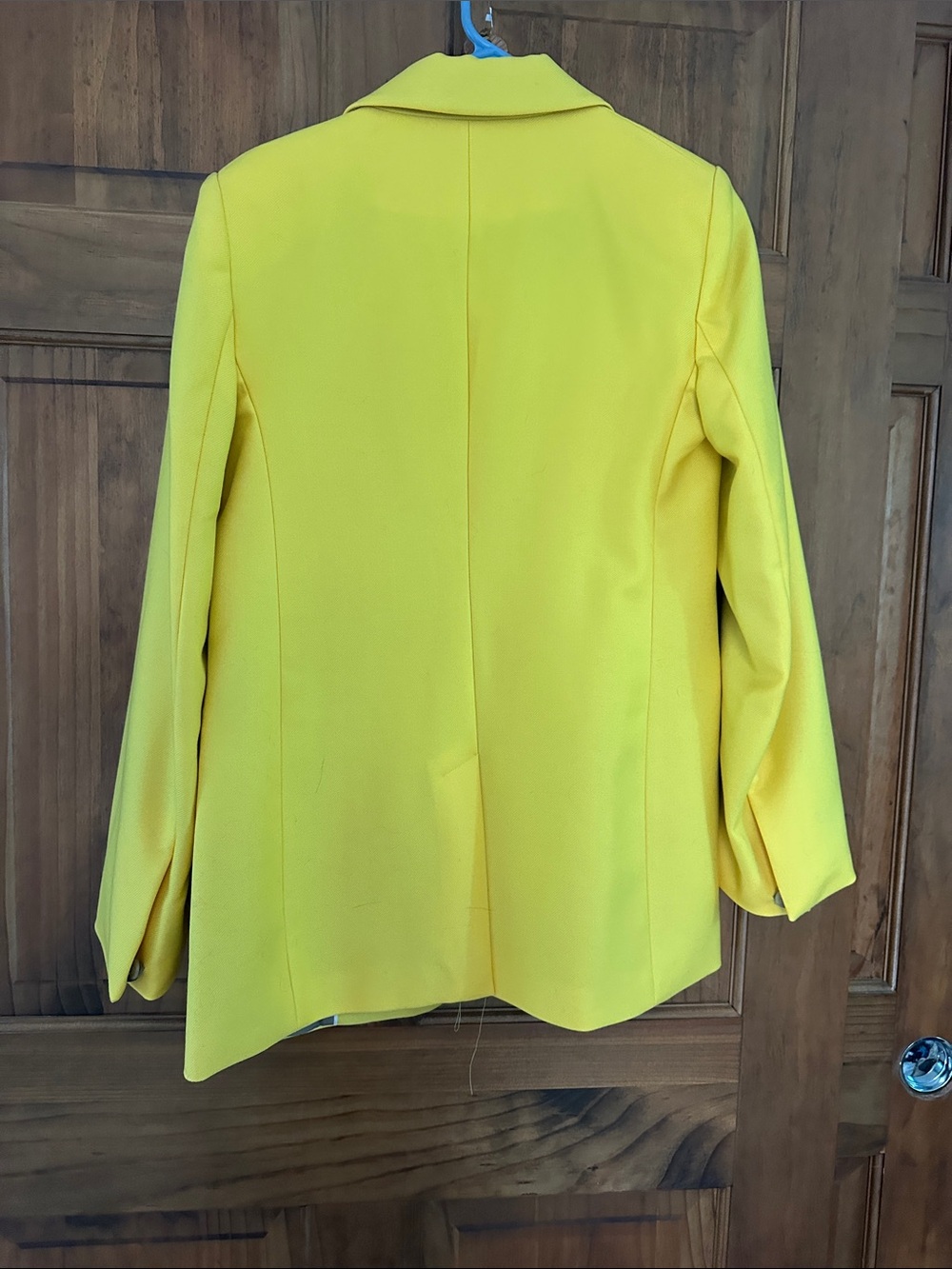 Banana Republic Bright Yellow Single-Button Blazer - Picture 3 of 3